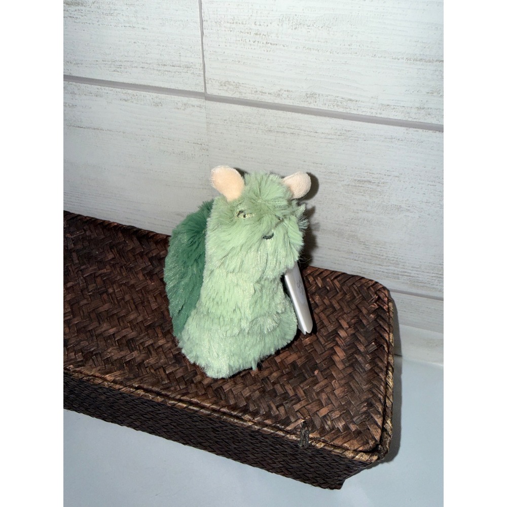 Slumberkins Snail Kin Green Plush Stuffed Animal Emotional Learning Toy NWT